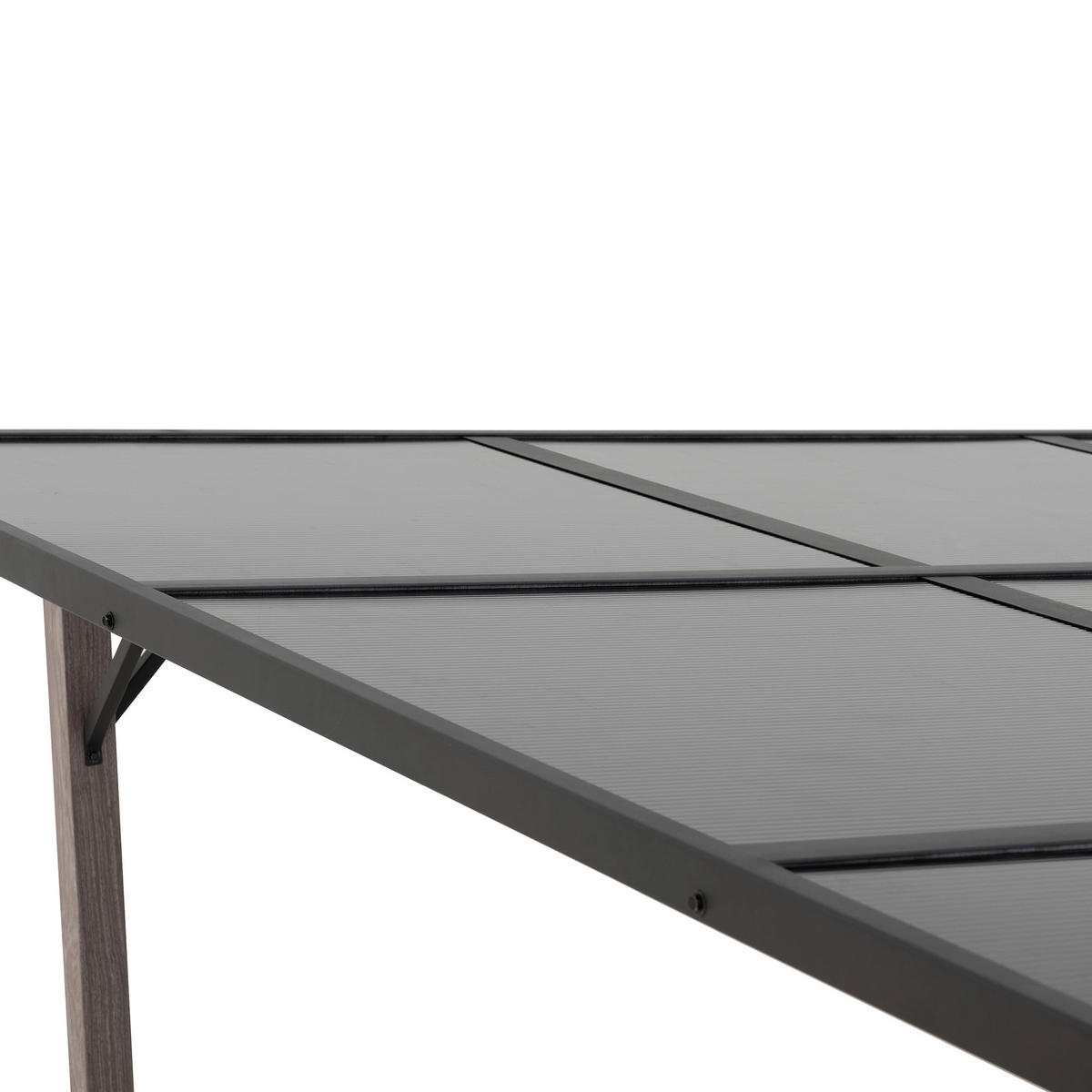 PERGOLA 282/227/252 cm Aluminium, Stahl  - Anthrazit/Grau, Basics, Metall (282/227/252cm) - Modante