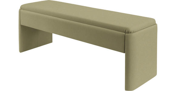 BOXSPRINGBETT 180/200 cm  in Hellgrün, Greige  - Greige/Schwarz, Design, Textil/Metall (180/200cm) - Johann Jakob