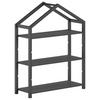 KINDERREGAL 111/141/40 cm  - Anthrazit, MODERN, Holz (111/141/40cm) - MID.YOU