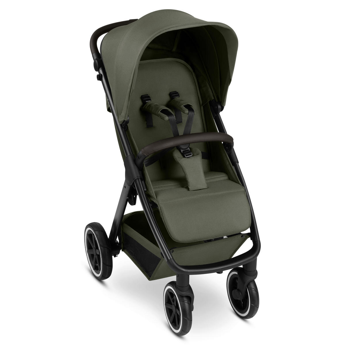 BUGGY Avus 2 Air  - Schwarz/Olivgrün, Basics, Textil/Metall (55,5/111/79,5cm) - ABC Design
