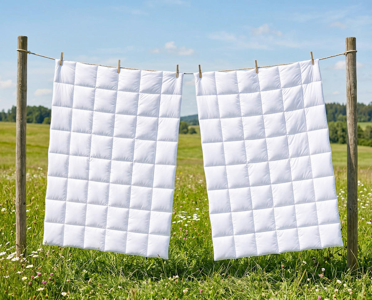 BETTENSET 135/200 cm  - Weiß, Basics, Textil (135/200cm) - Billerbeck