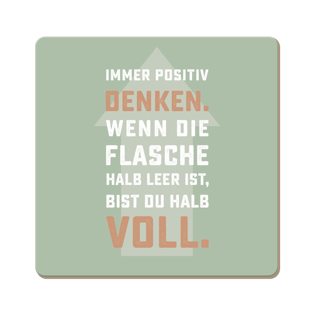 UNTERSETZER 9,5/9,5 cm  - Design (9,5/9,5cm)