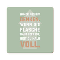 UNTERSETZER 9,5/9,5 cm  - Design (9,5/9,5cm)