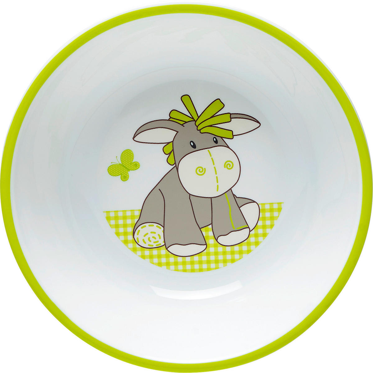 OTROŠKA POSODICA DIEGO, ZELENA - zelena/bela, Basics, umetna masa (14cm) - My Baby Lou