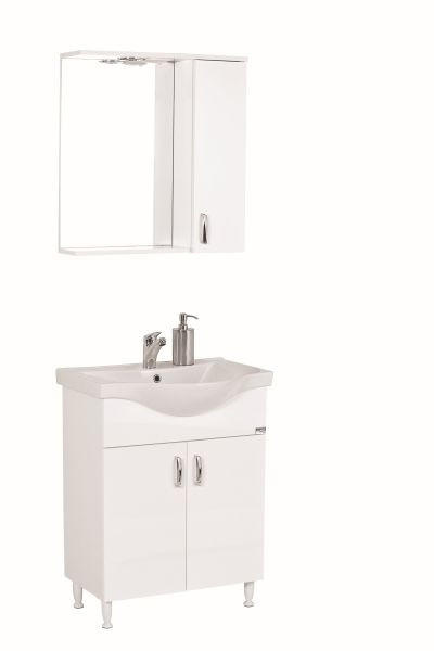 KUPAONICA  bijela  - bijela, Moderno, drvo (63,8/82/33,9cm)