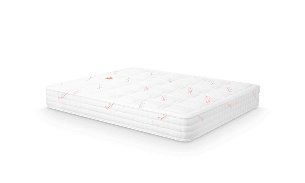 Saltea 180/200 cm  - alb, Basics, textil (180/200cm)