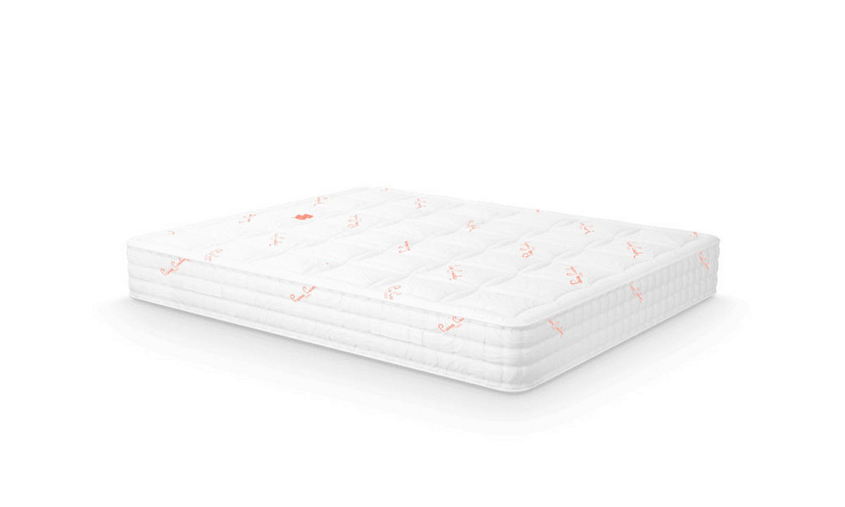 Saltea 90/200 cm  - alb, Basics, textil (90/200cm)