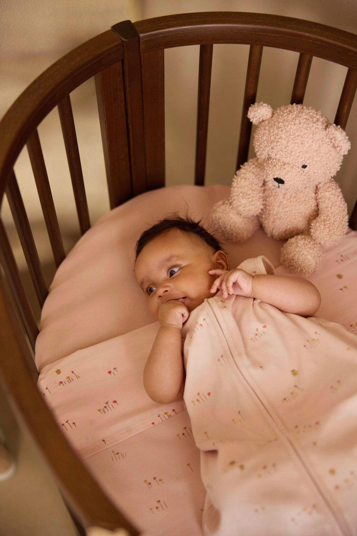 VREĆA ZA SPAVANJE ZA BEBE  Teddy Bear  - višebojno, Basics (110cm) - JOLLEIN
