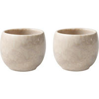 EIERBECHERSET Perlemor sand Keramik  - Sandfarben, LIFESTYLE, Keramik (5,5/5,5/4,5cm) - like.Villeroy & Boch