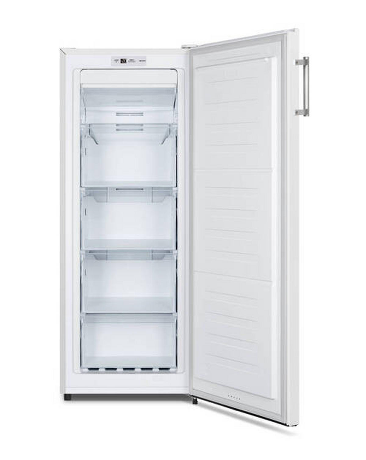 GEFRIERSCHRANK NABO GN 1550  - Weiß, Basics, Glas/Kunststoff (55/143,4/56,2cm) - Nabo