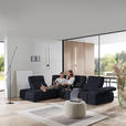 ECKSOFA in Struktur Schwarz  233/313 cm  - Schwarz, Design, Kunststoff/Textil (233/313cm) - Emilio Belluti