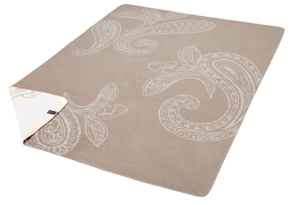 ĆEBE 150/200 cm  JOOP! PAISLEY  - sivobraon/ecru, Dizajnerski, tekstil (150/200cm) - Joop!