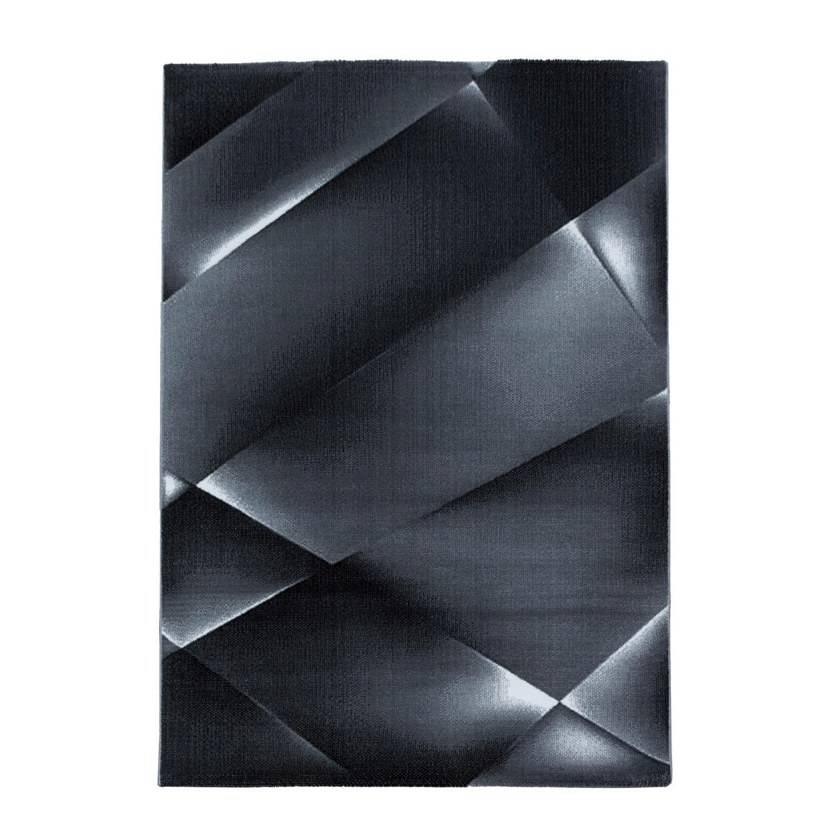 GOLVLÖPARE 80/250 cm Costa 3527 Black  - svart, Design, textil (80/250cm)