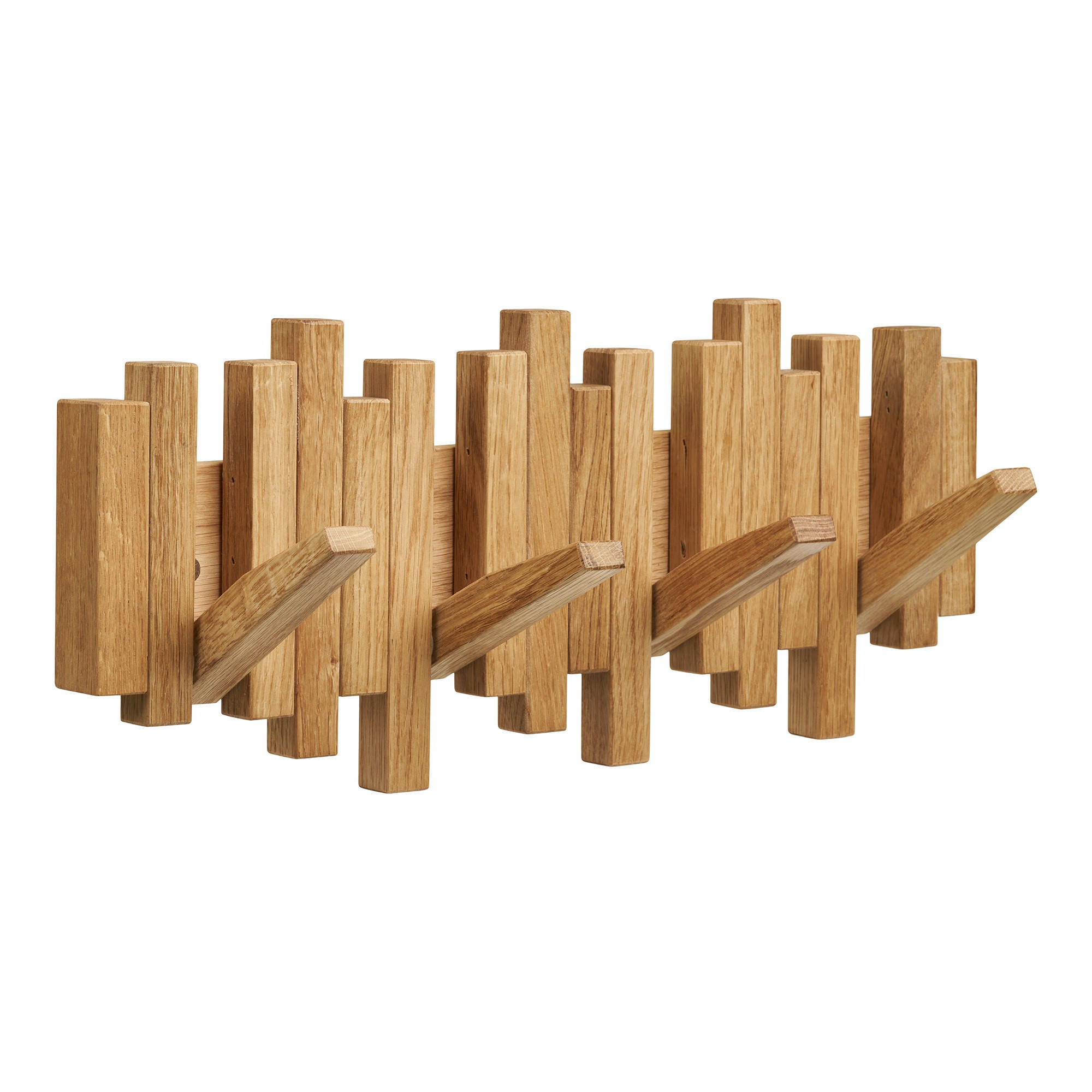 WANDGARDEROBE - Eichefarben, Basics, Holz (40/3/18cm)