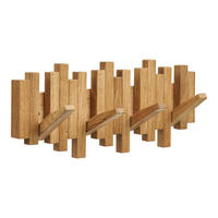 WANDGARDEROBE - Eichefarben, Basics, Holz (40/3/18cm)