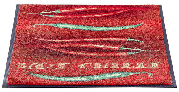 KÜCHENTEPPICH 75/120 cm Hot Chilli  - Rot/Grün, KONVENTIONELL, Kunststoff/Textil (75/120cm) - Esposa
