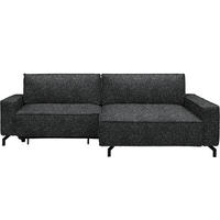 ECKSOFA  in Mikrofaser Anthrazit  246/164 cm  - Anthrazit/Schwarz, Design, Textil (246/164cm) - Sedda
