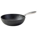 WOKPFANNE Keramikbeschichtung  - Edelstahlfarben/Schwarz, Basics, Metall (28/8cm) - Homeware Profession.