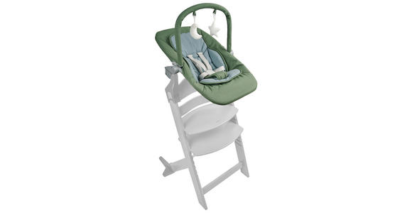 SCHAUKELWIPPE  - Waldgrün/Hellgrau, Basics, Kunststoff/Textil (66/45/48-58cm) - My Baby Lou