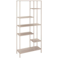 STANDREGAL Hellbraun  - Hellbraun, Basics, Metall (78/175/30cm) - Xora