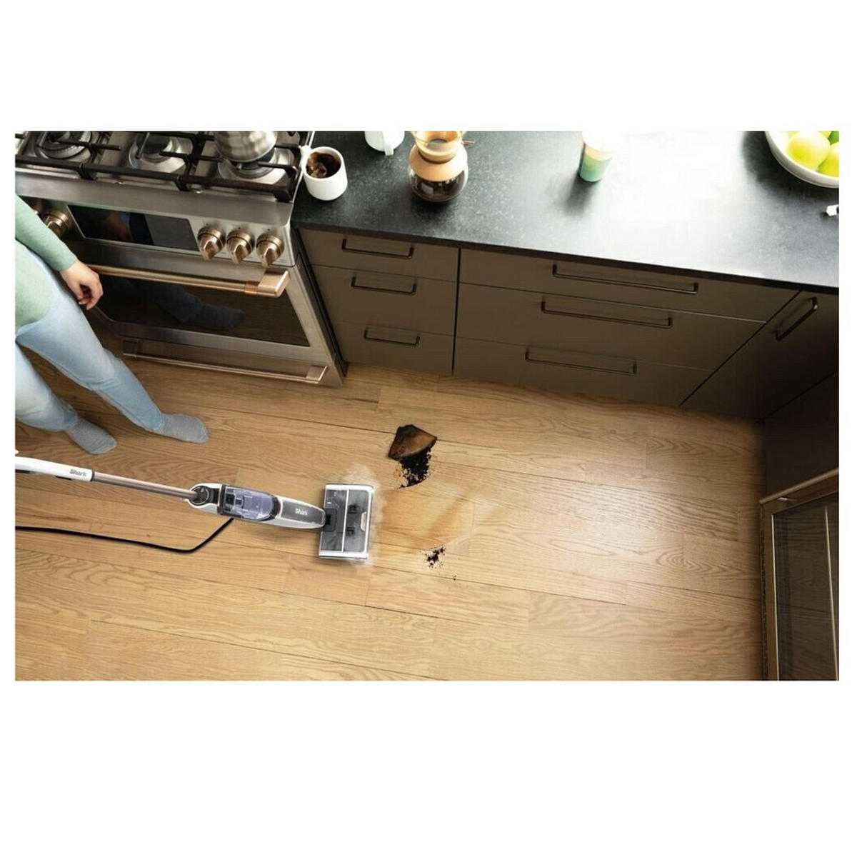 AKKU-HANDSTAUBSAUGER  - Grau Hochglanz/Lila, Basics, Kunststoff (17,9/23,8/112cm)