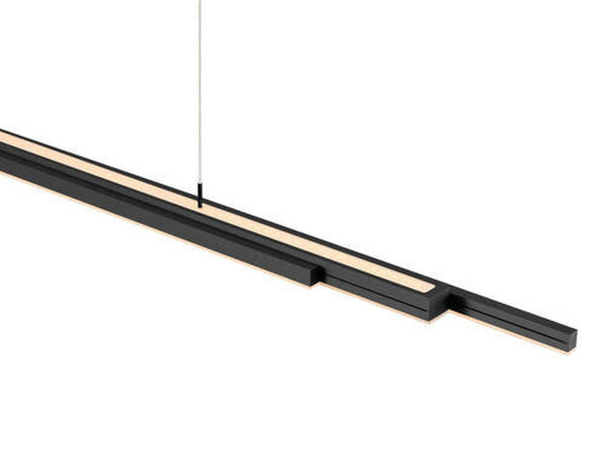 HÄNGELEUCHTE 110-203/50-180 cm   - Anthrazit, Design, Metall (110-203/50-180cm) - Bankamp