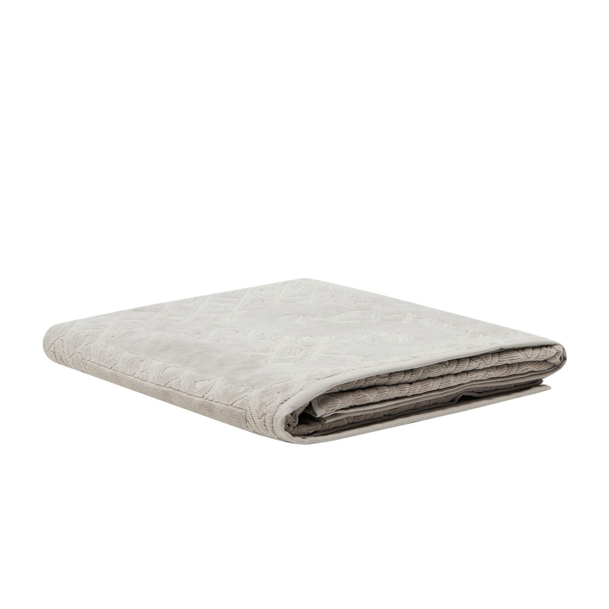 RUČNÍK DO KOUPELNY, 100/150 cm, šedá - šedá, Basics, textil (100/150cm) - Diesel