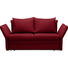 SCHLAFSOFA in Textil Dunkelrot - Chromfarben/Dunkelrot, KONVENTIONELL, Textil/Metall (213/88/91cm) - Novel SCHLAFSOFA in Textil Dunkelrot - Chromfarben/Dunkelrot, KONVENTIONELL, Textil/Metall (213/88/91cm) - Novel
