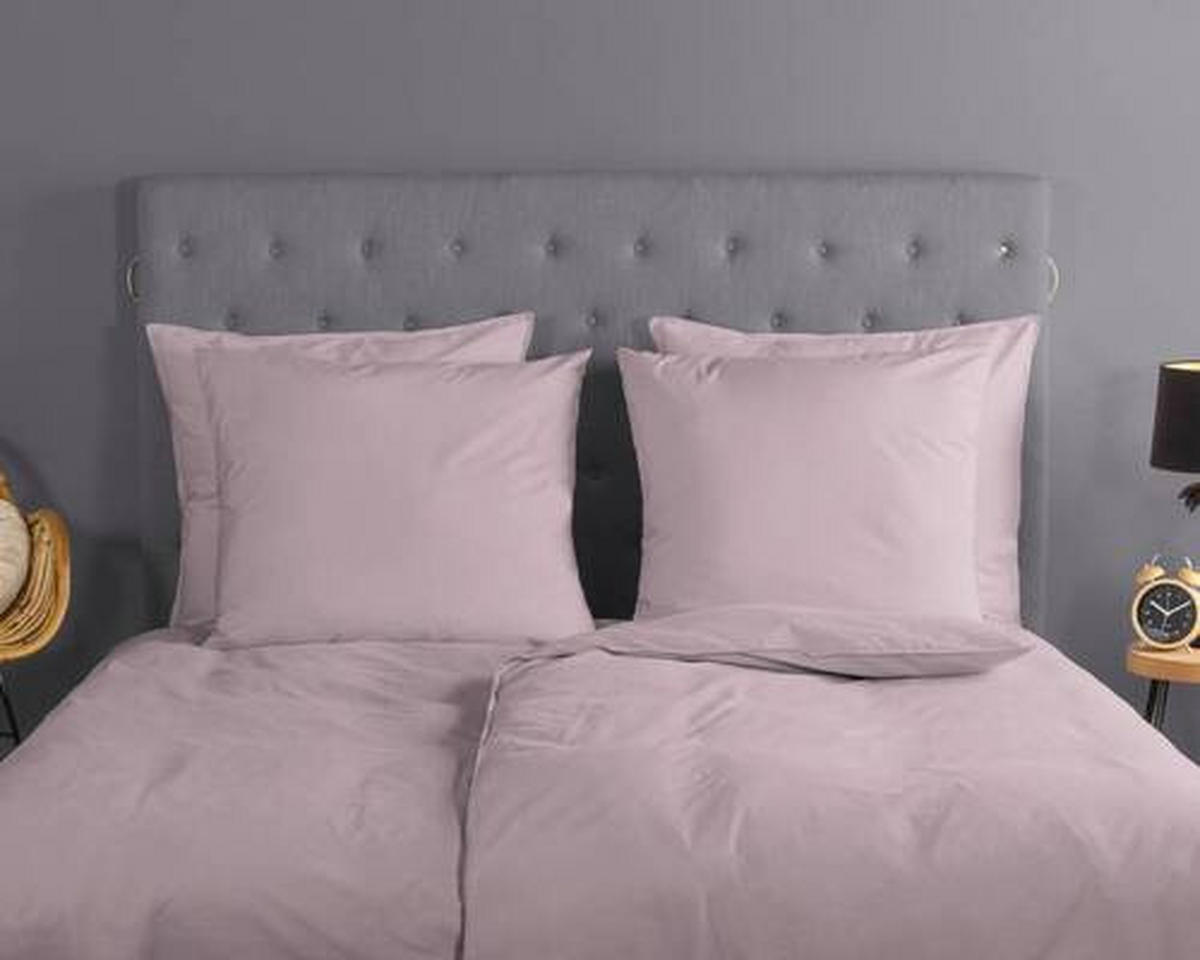 BETTWÄSCHE Uni Soft Pink Renforcé 135/200 cm  - Hellrosa, Basics, Textil (135/200cm)