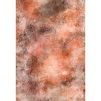VINTAGE-TEPPICH Cortea Onirah 200/290 cm  in Terracotta, Rotbraun, Roségold  - Rotbraun/Roségold, Design, Kunststoff/Textil (200/290cm) - Lindorug