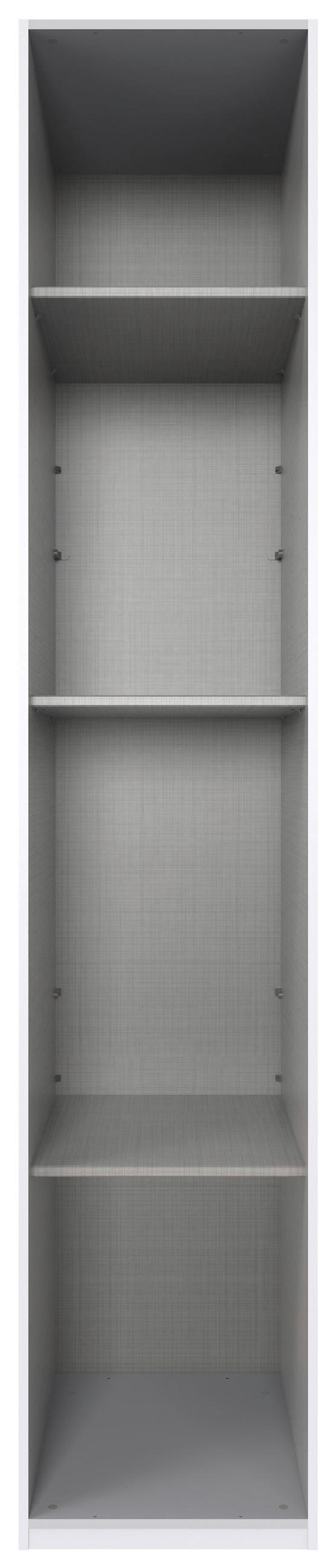 DREHTÜRENSCHRANK in Sahara, Grau  - Alufarben/Grau, Modern, Holzwerkstoff (45/236/58cm) - MID.YOU