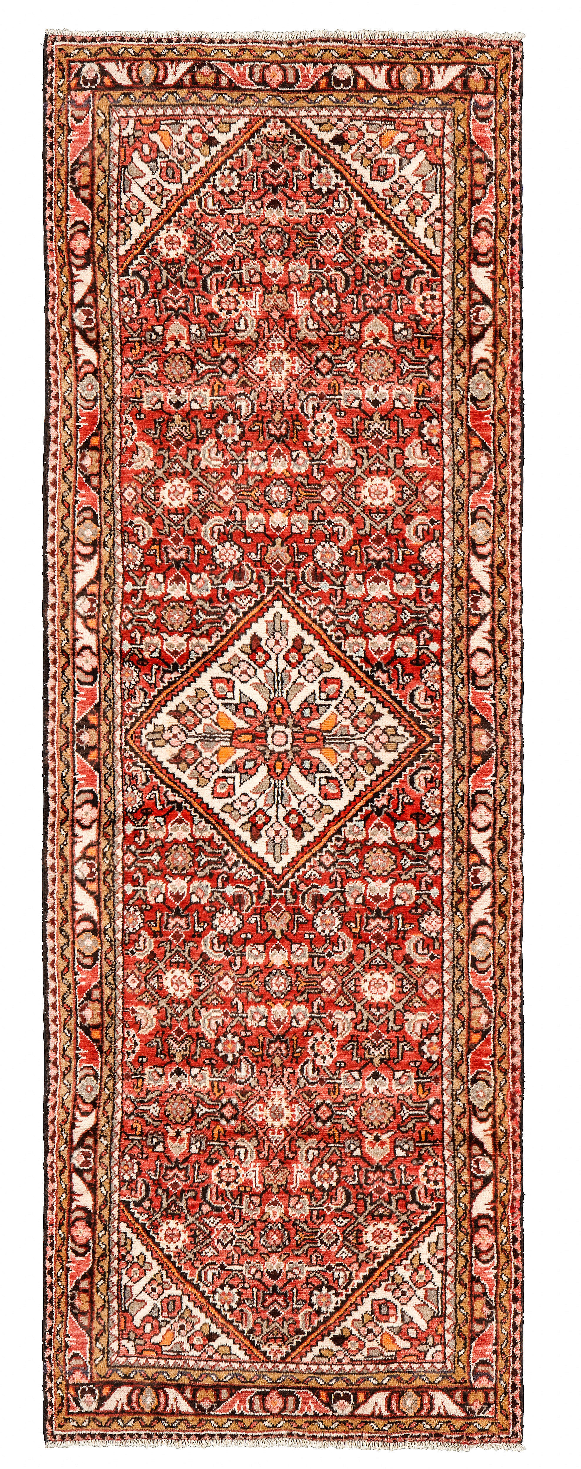 ORIENTTEPPICH 100/400 cm Hamedan Rot  - Rot, LIFESTYLE, Textil (100/400cm) - Best Price