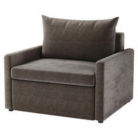 SCHLAFSESSEL COLOGNE in Flachgewebe Braun  - Schwarz/Braun, Design, Kunststoff/Textil (92/89/103cm) - MID.YOU