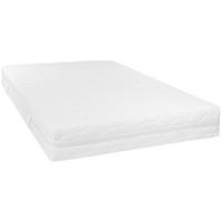 TASCHENFEDERKERNMATRATZE PHB LUX 7 ZONEN H2 120/200 cm Höhe ca. 23 cm  - Weiß, MODERN, Textil (120/200cm) - Livetastic