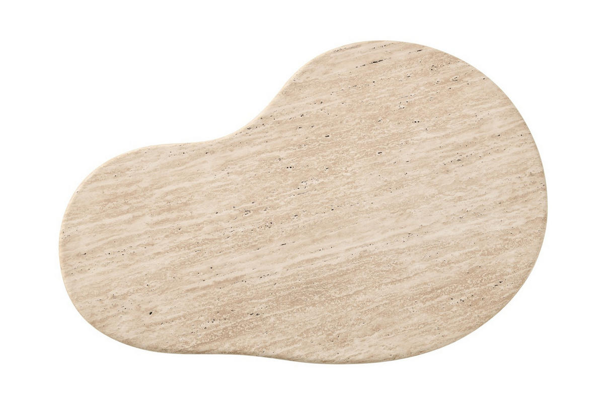 COUCHTISCH 90/60/34 cm Freiform Walnussfarben  - Walnussfarben, Design, Holzwerkstoff (90/60/34cm) - MID.YOU