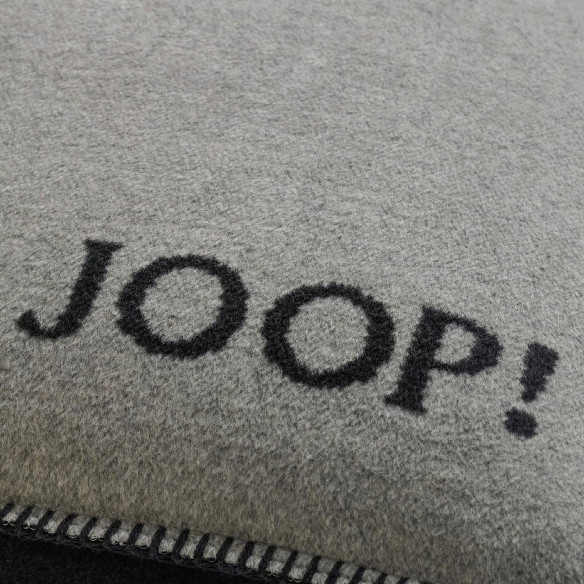 KISSENHÜLLE UNI DOUBLEFACE 50/50 cm  - Anthrazit/Grau, Design, Textil (50/50cm) - Joop!