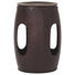 BEISTELLTISCH rund Anthrazit, Silberfarben - Anthrazit/Silberfarben, Design, Metall (41/33/51/46cm) - Carryhome