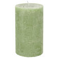 STUMPENKERZE 10/18 cm - Olivgrün, Basics, Naturmaterialien (10/18cm) - Ambia Home