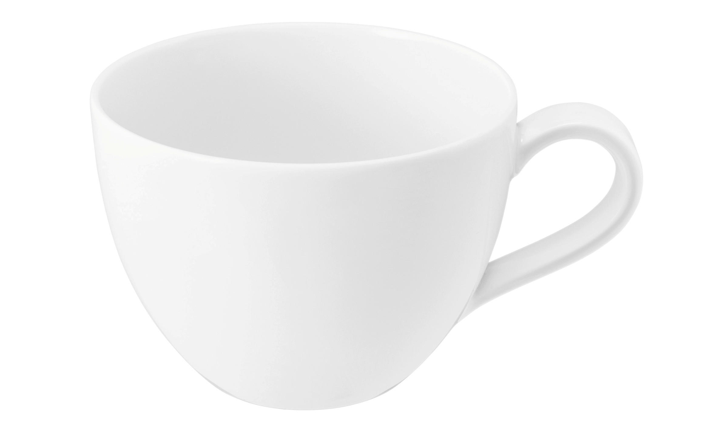 Seltmann Weiden Kaffeetasse Beat uni Weiß 9.1x6.6x12 cm