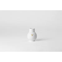VASE  - Weiss, Basics, Keramik (6,7/9cm) - Räder