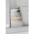 ECKSOFA in Chenille Hellgrau  - Hellgrau/Schwarz, KONVENTIONELL, Holz/Textil (266/180cm) - Carryhome