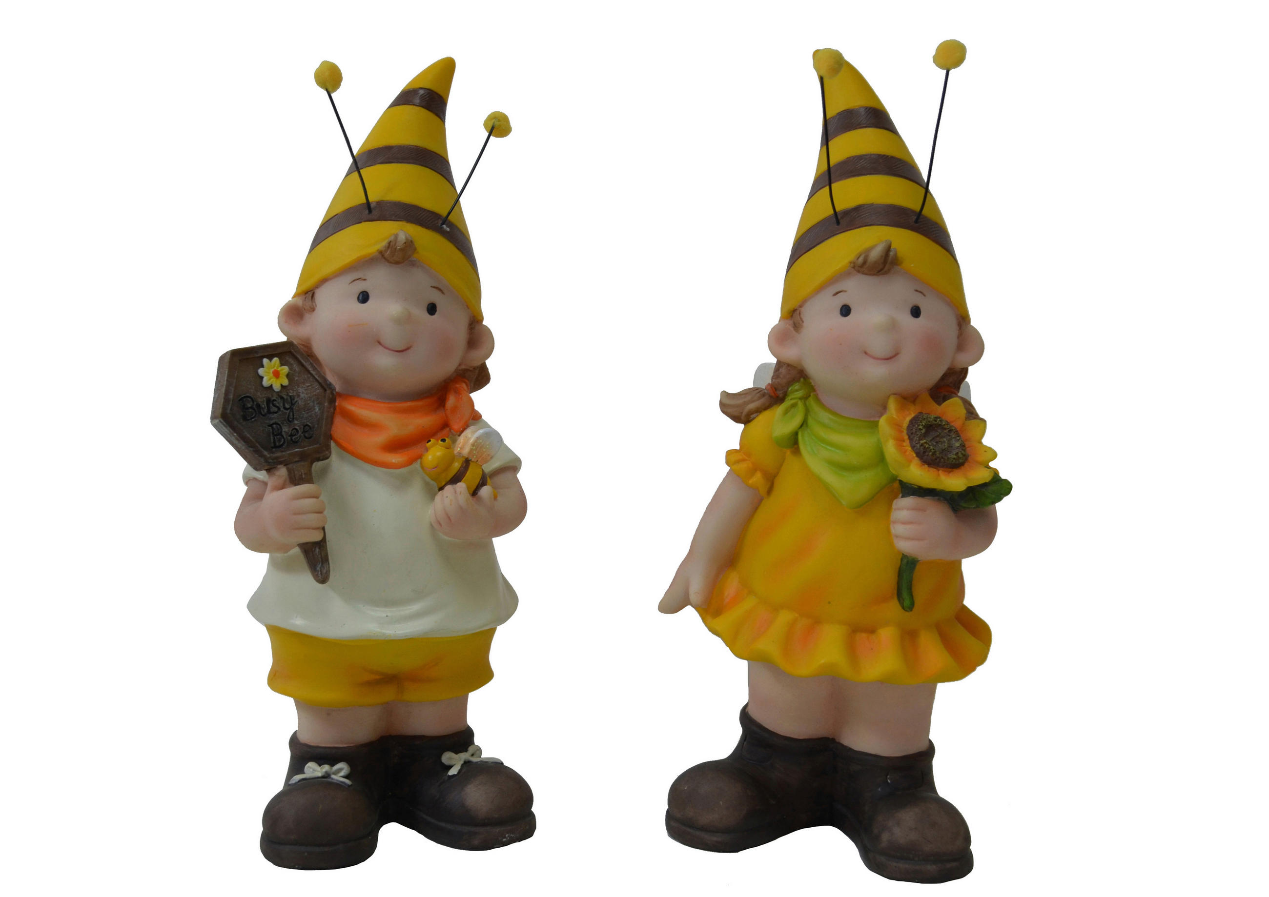 STATUETĂ COPIL - galben, Lifestyle, plastic (11,5/27,5/10,5cm)