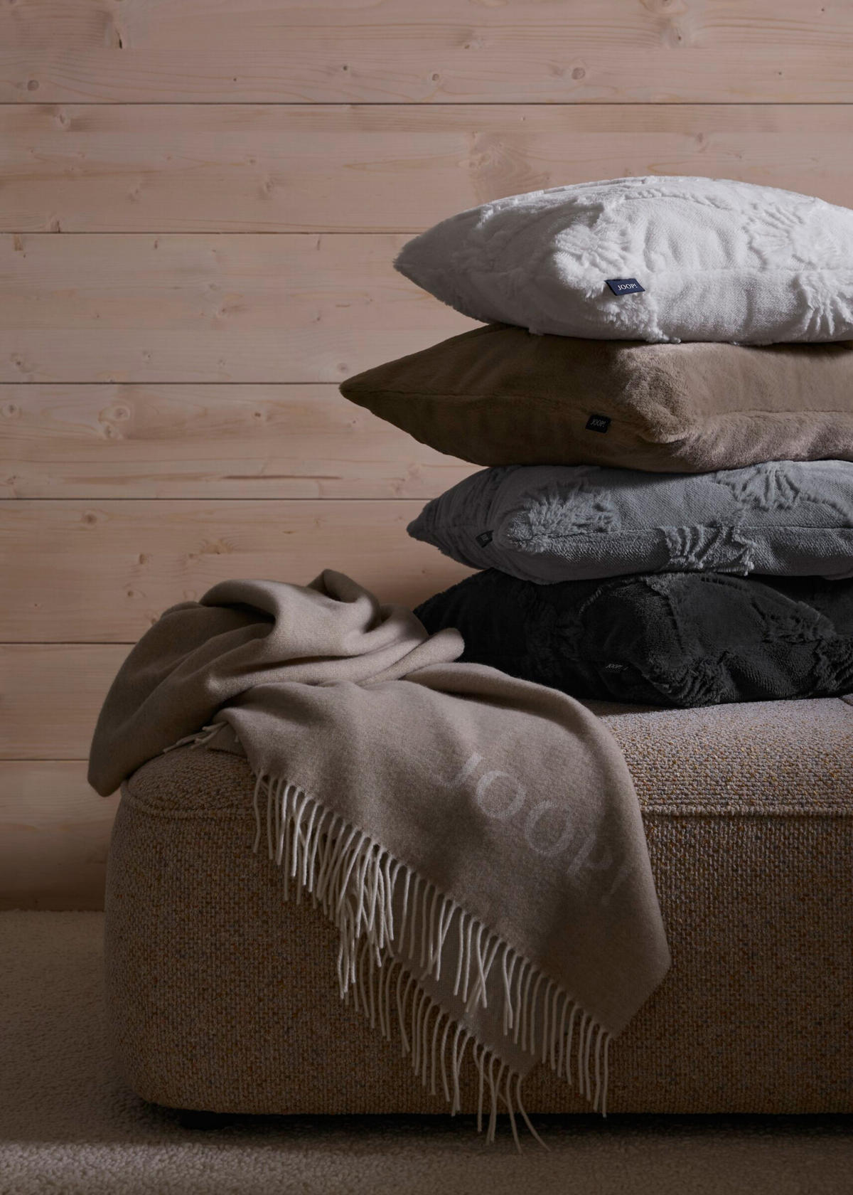 KISSENBEZUG SUBLIME 50/50 cm  - Weiß, Basics, Textil (50/50cm) - Joop!