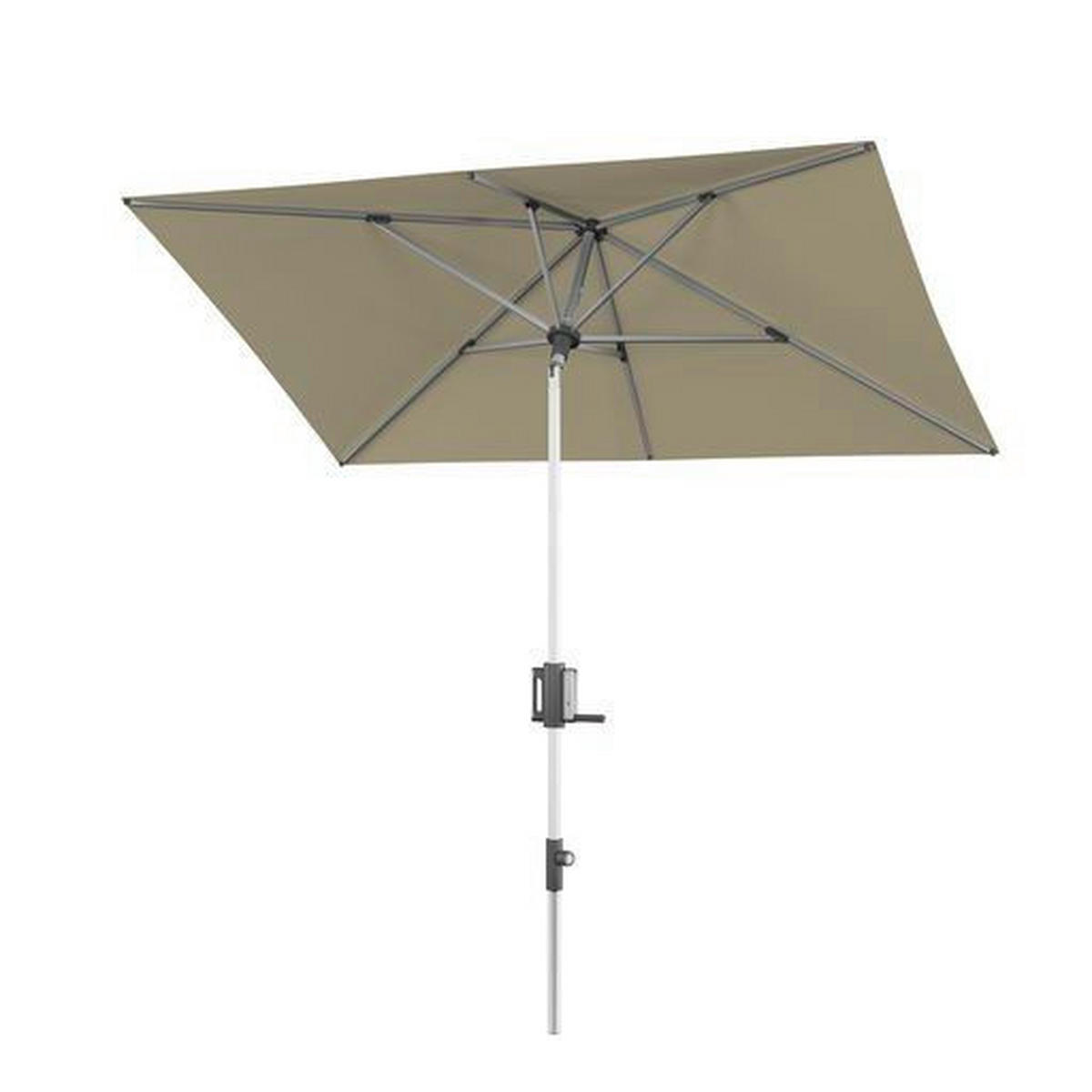 SONNENSCHIRM 230x150 cm Sandfarben  - Sandfarben/Alufarben, Basics, Textil/Metall (230/150cm) - KNIRPS