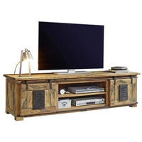 TV-ELEMENT naravne barve  - naravne barve, Konvencionalno, kovina/les (180/50/55cm) - Livetastic