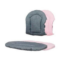 STOKKE NOMI KISSEN NOMI  - Dunkelgrau/Hellrosa, Basics, Textil (25/25/5,6cm) - Stokke