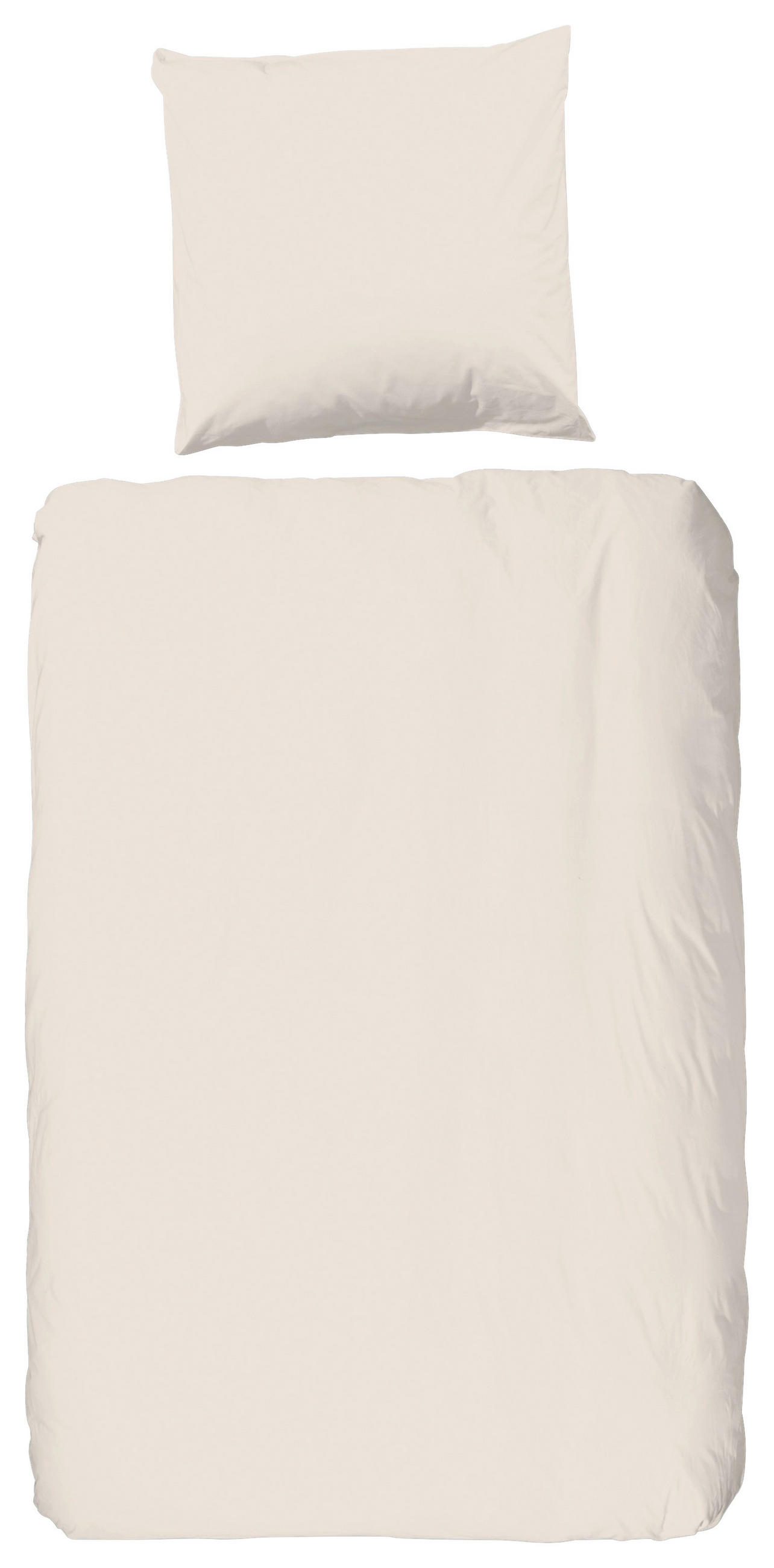 XXXLutz Bettwäsche Uni Light Sand Beige 135x200 cm