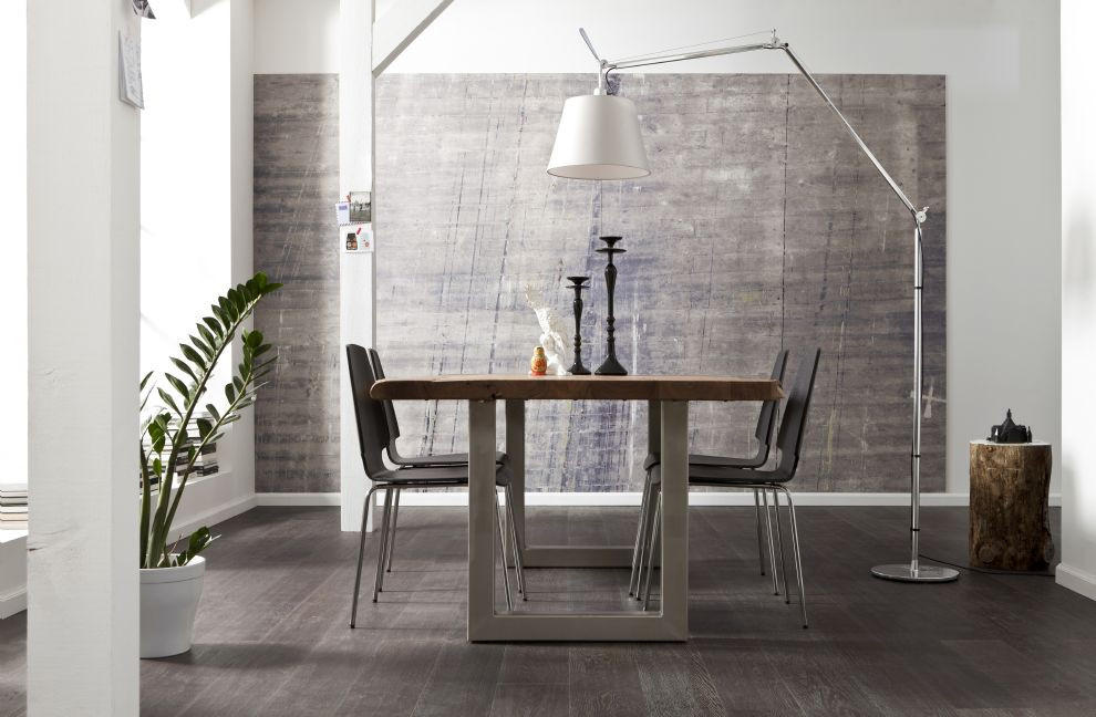 VLIESTAPETE 2,5 m - Grau, Basics (400/250cm) - Xora
