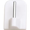 SELBSTKLEBEHAKEN  - Weiß, Basics, Kunststoff (1.6/2.3cm) - Homeware