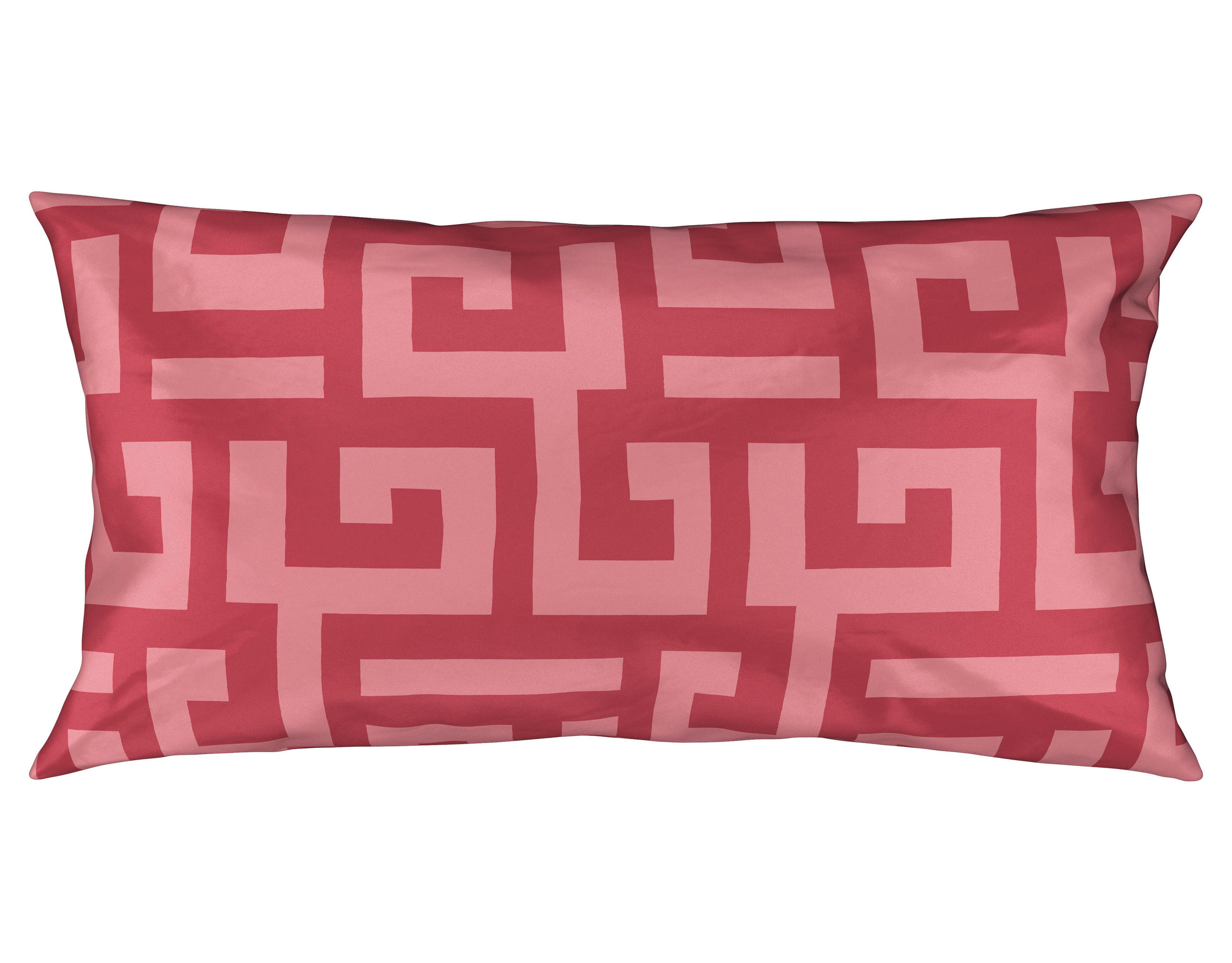 KISSENHÜLLEN-SET Mila 40/80 cm  - Rosa, Basics, Textil (40/80cm) - Bio:Vio